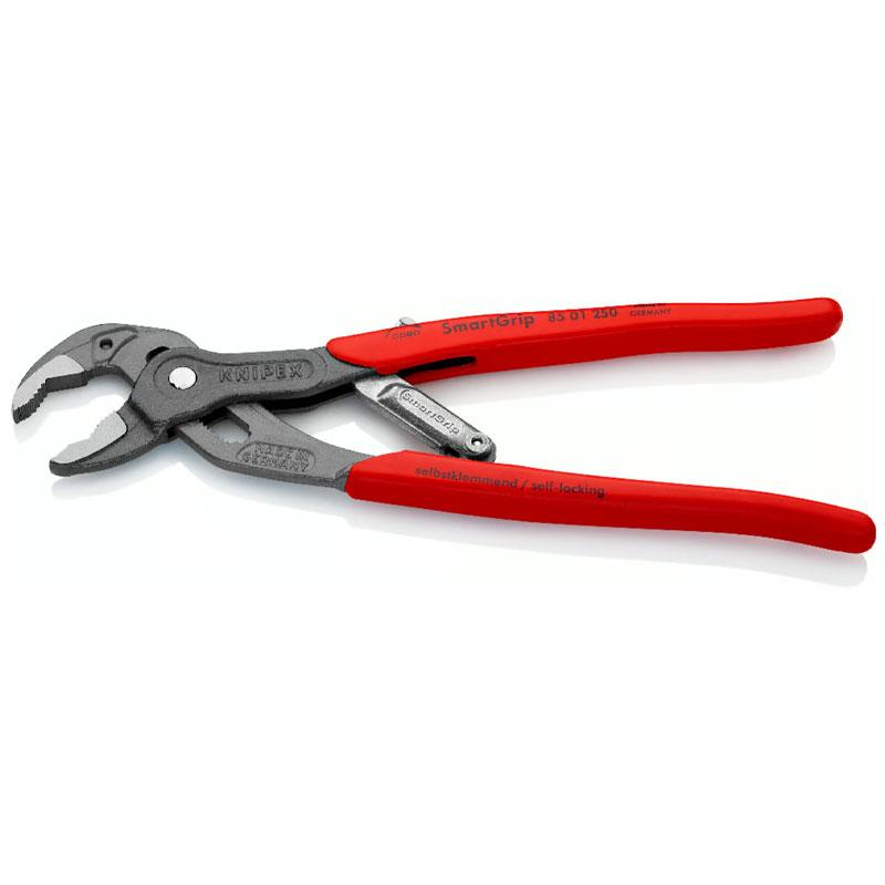 KNIPEX - SmartGrip® Automatic Adjustable Pliers, with PVC Handle - 85 01 250 ✔