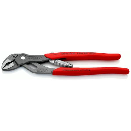 KNIPEX - SmartGrip® Automatic Adjustable Pliers, with PVC Handle - 85 01 250 ✔