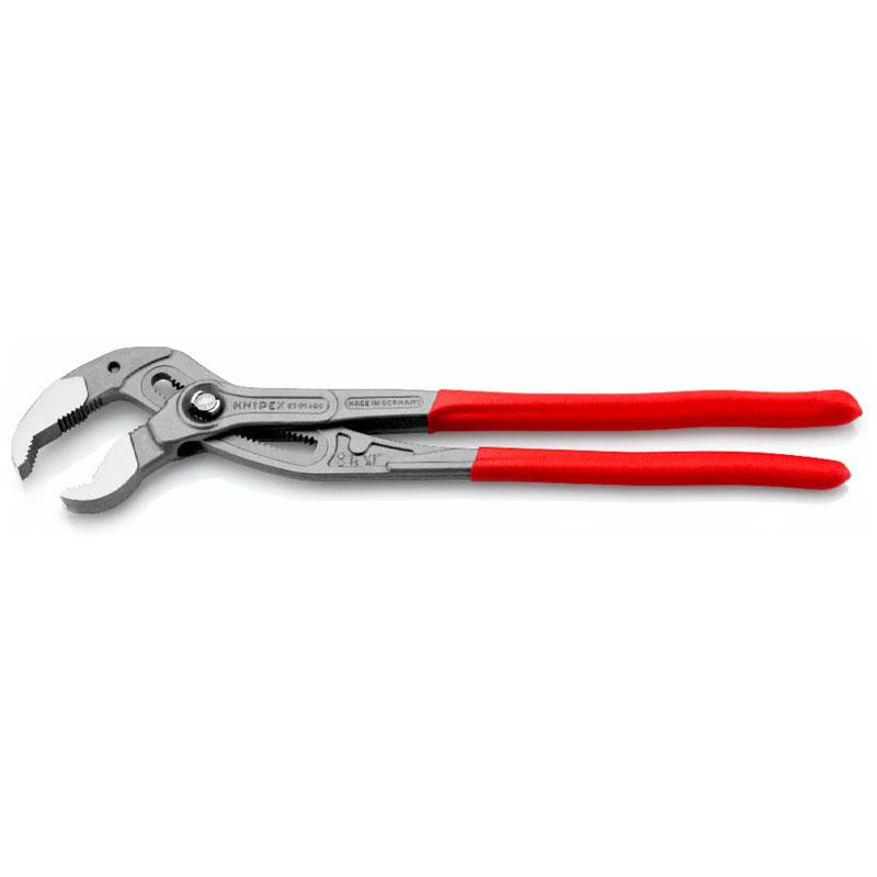 KNIPEX - Cobra® XL Adjustable Pipe Pliers with PVC Handle - 87 01 400 ✔