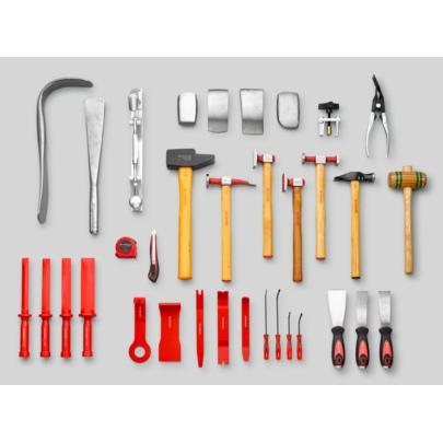 CM.CAR3 - Set of 90 sheet metal tools