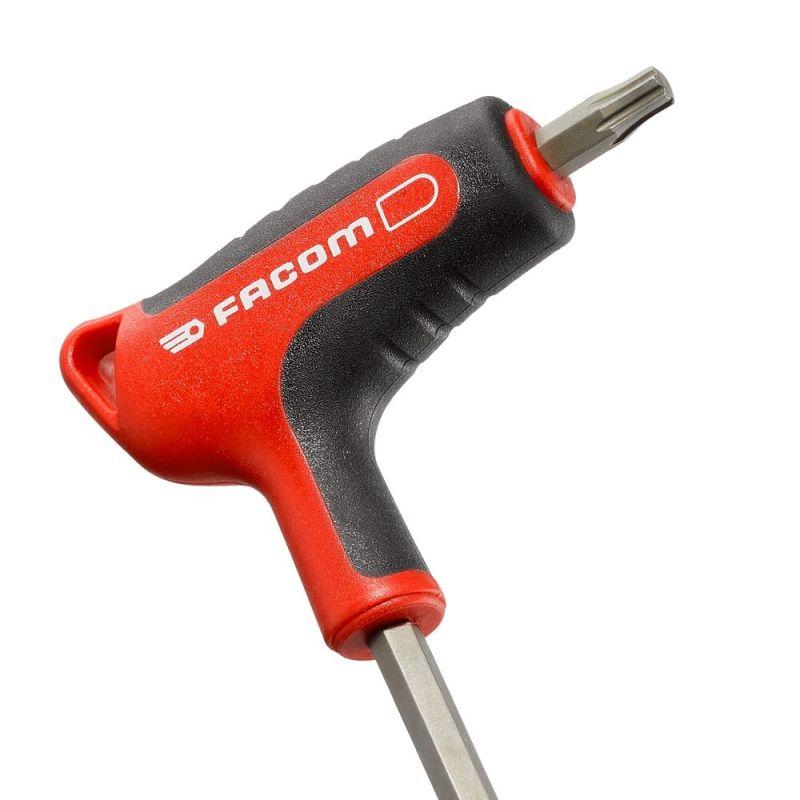 84HGRP.J6PB - Set of OGV® GRIP hex keys with handle, 2.5 - 8 mm (6 pcs.)