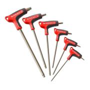 84HGRP.J6PB - Set of OGV® GRIP hex keys with handle, 2.5 - 8 mm (6 pcs.)
