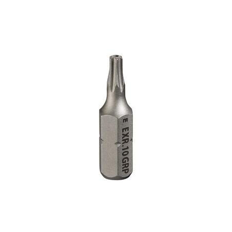 EXR.10GRP - Resistorx® OGV® GRIP Bit for Damaged Screws, TT10