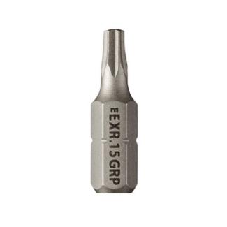EXR.15GRP - Resistorx® OGV® GRIP Bit for Damaged Screws, TT15