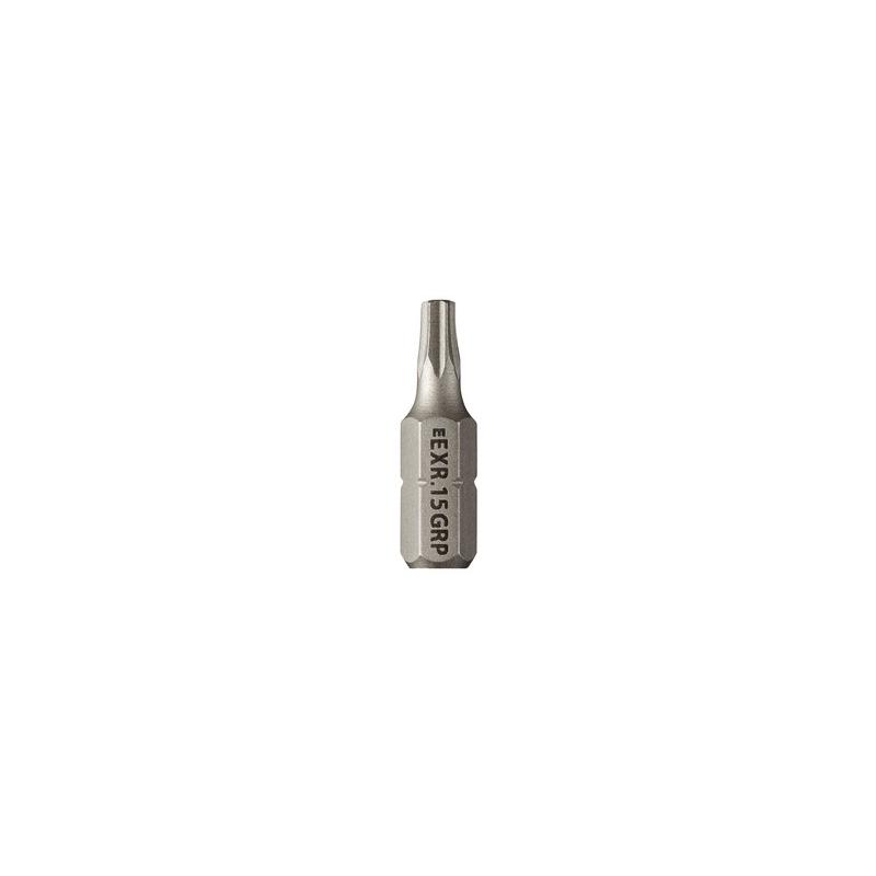 EXR.15GRP - Końcówka do obrobionych śrub Resistorx® OGV® GRIP, TT15