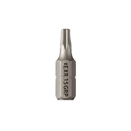 EXR.15GRP - Końcówka do obrobionych śrub Resistorx® OGV® GRIP, TT15