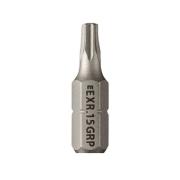 EXR.15GRP - Resistorx® OGV® GRIP Bit for Damaged Screws, TT15