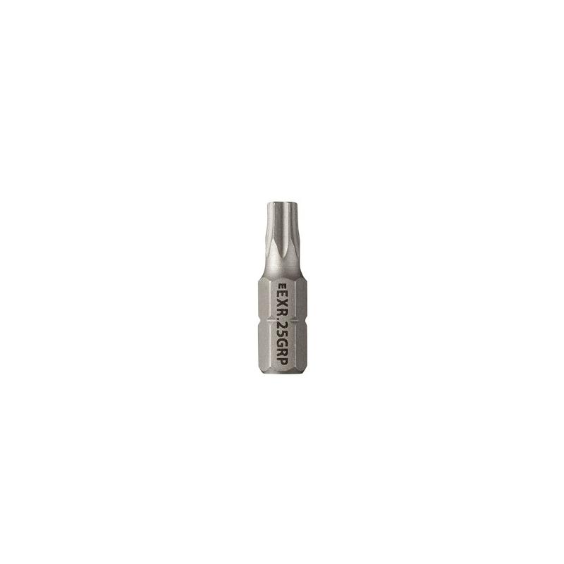 EXR.25GRP - Końcówka do obrobionych śrub Resistorx® OGV® GRIP, TT25
