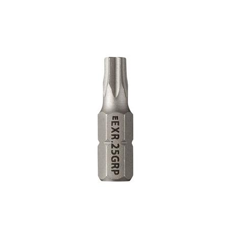 EXR.25GRP - Końcówka do obrobionych śrub Resistorx® OGV® GRIP, TT25