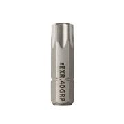 EXR.40GRP - Resistorx® OGV® GRIP Bit for Damaged Screws, TT40
