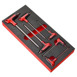 MODM.84HGRP - Moduł kluczy trzpieniowych 6-kątnych OGV® GRIP, 2,5 - 8 mm (6 szt.), wkładka piankowa
