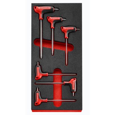 MODM.89XGRP - TORX® OGV® GRIP Screwdriver Bit Set, T8 - T30 (6 pcs.), foam insert
