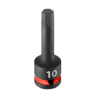 NSH.10GRP - 1/2" Shank Impact Socket for OGV® GRIP Machined Hex Bolts, 10 mm
