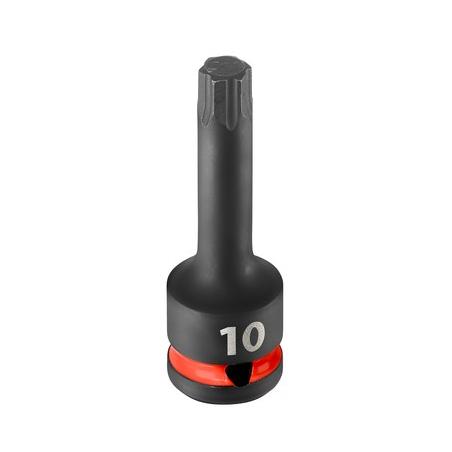 NSH.10GRP - Nasadka udarowa 1/2" trzpieniowa do obrobionych śrub 6-kątnych OGV® GRIP, 10 mm