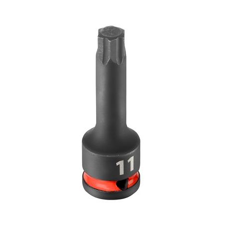 NSH.11GRP - Nasadka udarowa 1/2" trzpieniowa do obrobionych śrub 6-kątnych OGV® GRIP, 11 mm