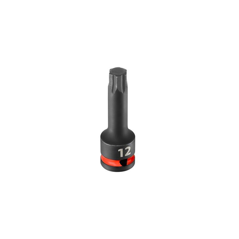 NSH.12GRP - Nasadka udarowa 1/2" trzpieniowa do obrobionych śrub 6-kątnych OGV® GRIP, 12 mm