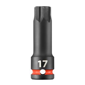 NSH.17GRP - 1/2" Shank Impact Socket for OGV® GRIP Machined Hex Bolts, 17 mm