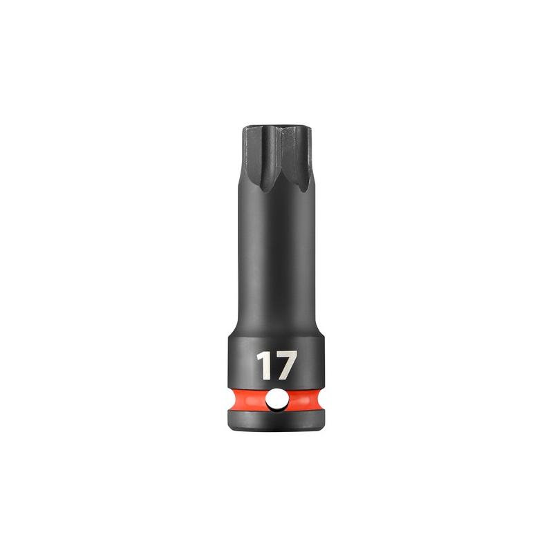 NSH.17GRP - Nasadka udarowa 1/2" trzpieniowa do obrobionych śrub 6-kątnych OGV® GRIP, 17 mm