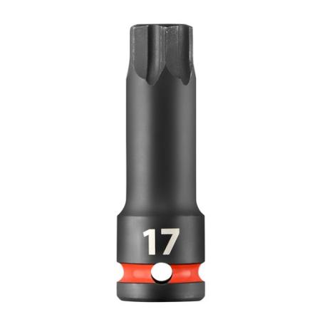 NSH.17GRP - 1/2" Shank Impact Socket for OGV® GRIP Machined Hex Bolts, 17 mm