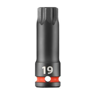 NSH.19GRP - 1/2" Shank Impact Socket for OGV® GRIP Machined Hex Bolts, 19 mm
