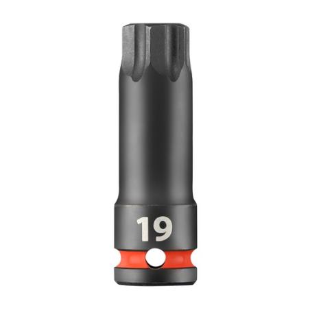 NSH.19GRP - 1/2" Shank Impact Socket for OGV® GRIP Machined Hex Bolts, 19 mm