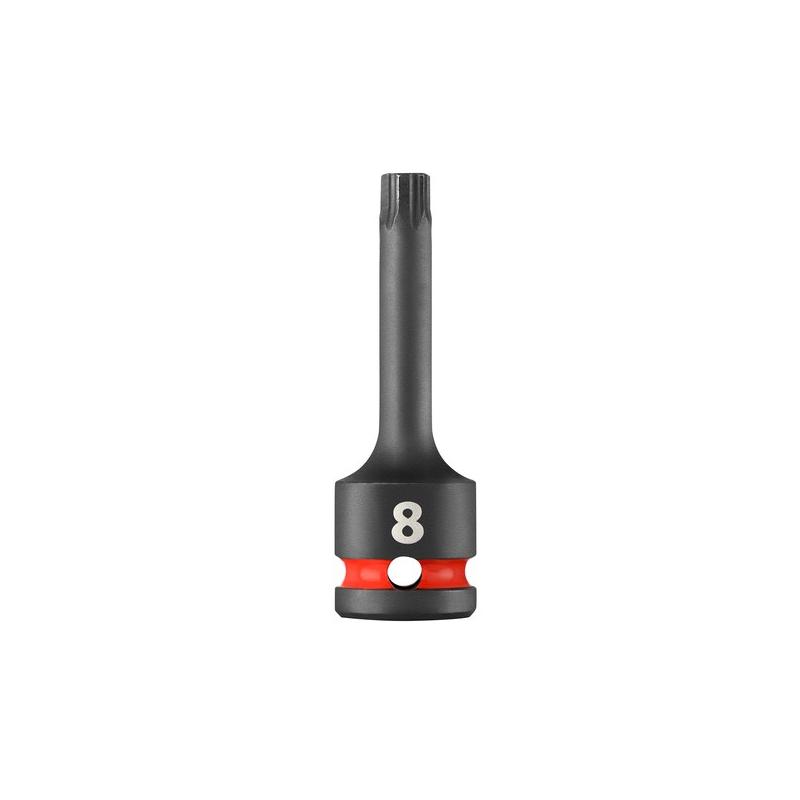 NSH.8GRP - Nasadka udarowa 1/2" trzpieniowa do obrobionych śrub 6-kątnych OGV® GRIP, 8 mm