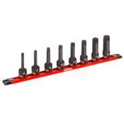NSH.GRP.J8PB - Zestaw nasadek udarowych 1/2" trzpieniowych do obrobionych śrub OGV® GRIP, 6 - 17 mm (8 szt.)