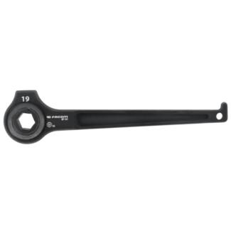 SF.01 - Ratchet wrench for scaffolding and scaffolding, 19 mm