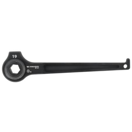 SF.01 - Ratchet wrench for scaffolding and scaffolding, 19 mm