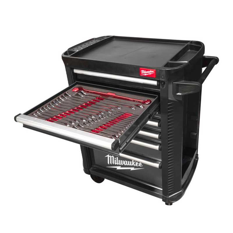 MILWAUKEE - 4932498185 - Wózek 4932478849 z wyposażeniem, 9 modułów