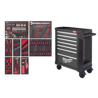 MILWAUKEE - 4932498185 - Wózek 4932478849 z wyposażeniem, 9 modułów