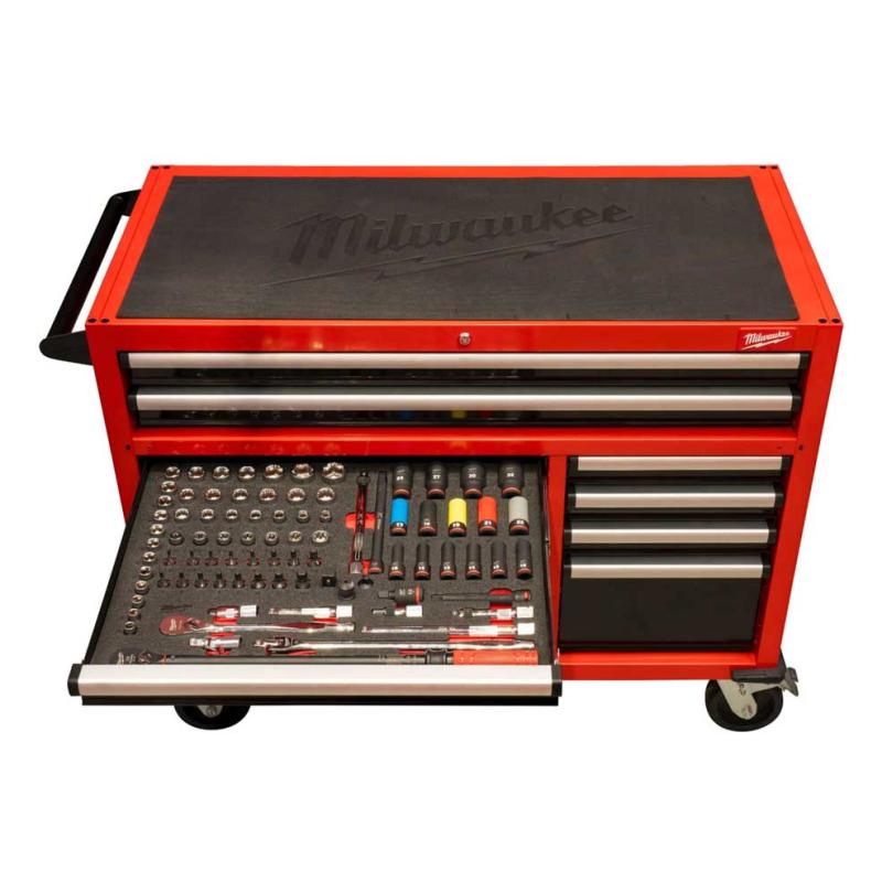 4932502079 - Trolley 4932478852 with accessories, 8 modules, red
