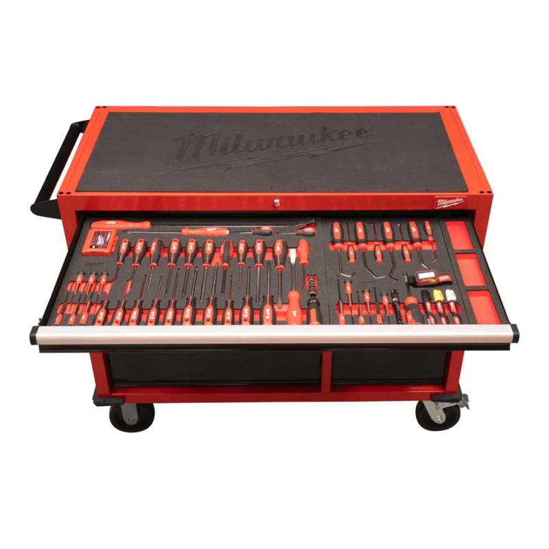 4932502079 - Trolley 4932478852 with accessories, 8 modules, red