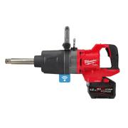 MILWAUKEE - M18 ONEFHIWF1D-121C - Klucz udarowy 1" z rękojeścią D, 2576 Nm, 18 V, 12.0 Ah, ONE-KEY™ - 4933499251