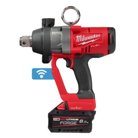 M18 ONEFHIWF1-802X - Klucz udarowy 1", 18 V, 8.0 Ah, ONE-KEY™, w walizce, z 2 akumulatorami i ładowarką, 4933499254