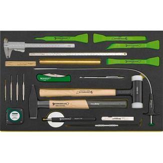 TCS LM WW DIVERSES - Locksmith's tool module for aircraft maintenance, foam insert (21 pcs.), 96830888