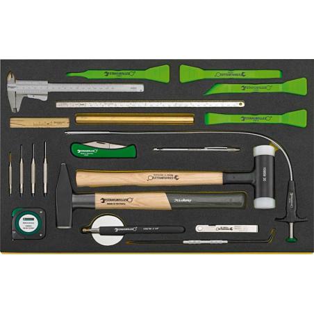 TCS LM WW DIVERSES - Locksmith's tool module for aircraft maintenance, foam insert (21 pcs.), 96830888