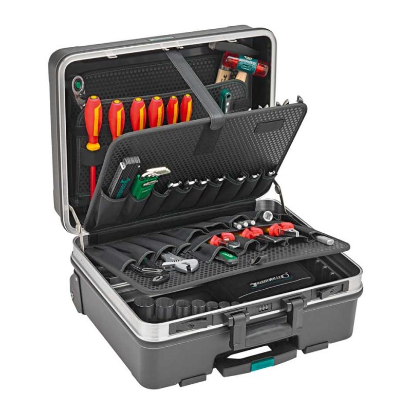 13302/TR/87 - Set of 87 tools mechanics and electricians in a 13302/TR case, 98830185