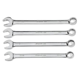 SOEX704 - Zestaw kluczy oczkowo-płaskich Flank Drive® Plus, 15/16" - 1'1/8" (4 szt.)