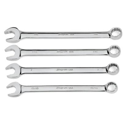 SOEX704 - Zestaw kluczy oczkowo-płaskich Flank Drive® Plus, 15/16" - 1'1/8" (4 szt.)