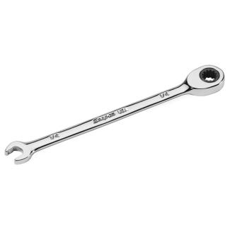 SOSR8 - Klucz oczkowo-płaski grzechotkowy Flank Drive® Plus, profil Spline, 1/4"