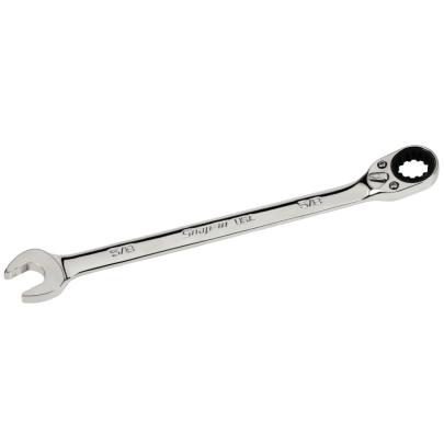 SOSRR22 - Klucz oczkowo-płaski grzechotkowy Flank Drive® Plus, profil Spline, 11/16"