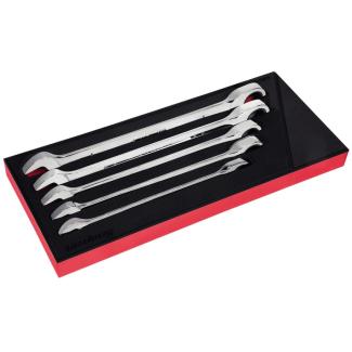 SOXR02FBRA - Zestaw kluczy oczkowo-płaskich grzechotkowych Flank Drive® Plus, 3/4" - 1" (5 szt.)