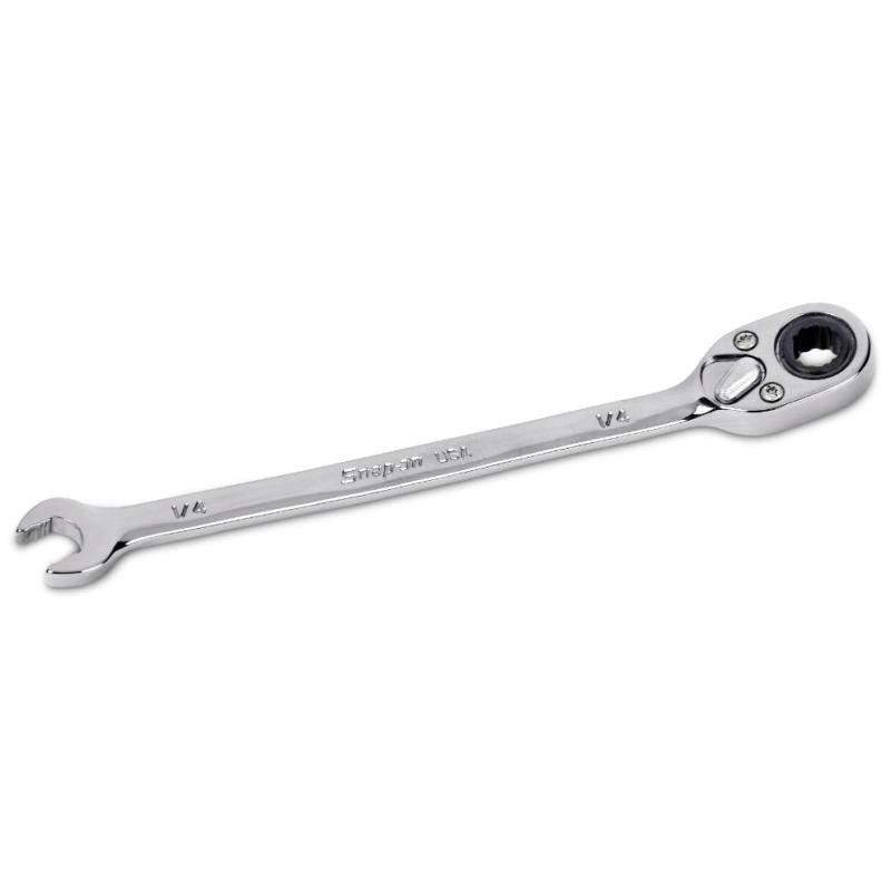 SOXRR8A - Klucz oczkowo-płaski grzechotkowy Flank Drive® Plus, 1/4"