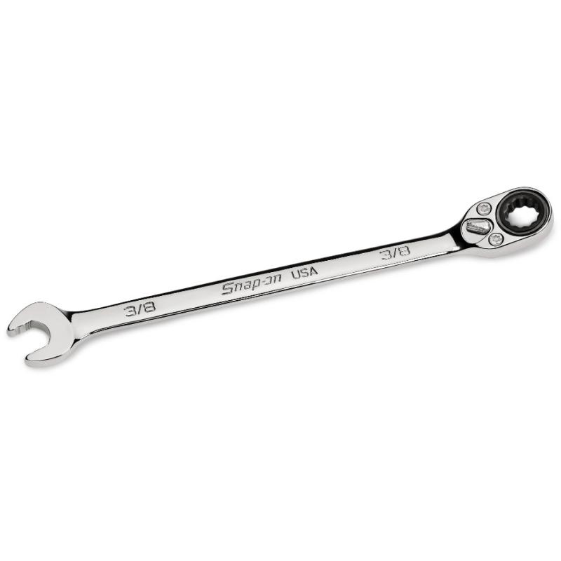 SOXRR12A - Klucz oczkowo-płaski grzechotkowy Flank Drive® Plus, 3/8"