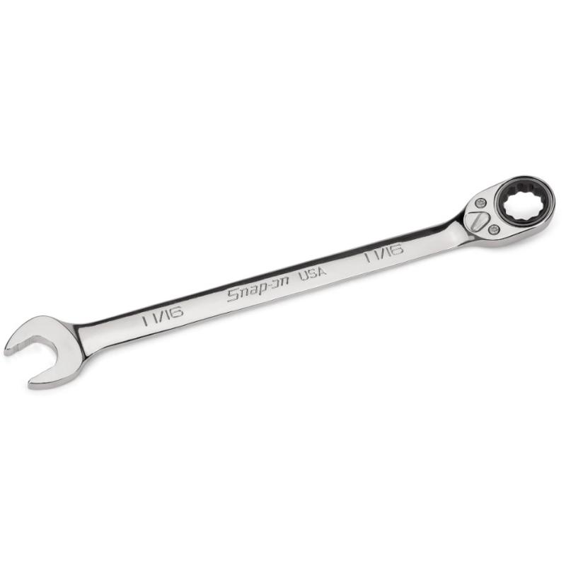 SOXRR22A - Klucz oczkowo-płaski grzechotkowy Flank Drive® Plus, 11/16"