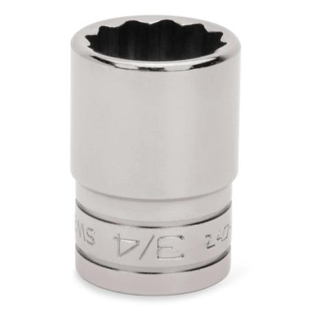 SW201 - Nasadka 1/2" 12-kątna, krótka, calowa, 5/8"