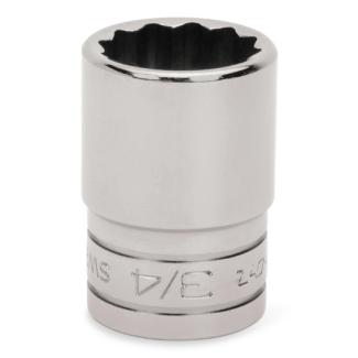 SW241 - Nasadka 1/2" 12-kątna, krótka, calowa, 3/4"