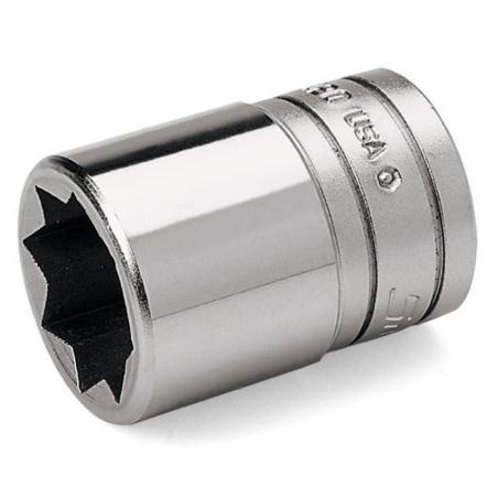 SW420 - Nasadka 1/2" 8-kątna, krótka, calowa, 5/8"