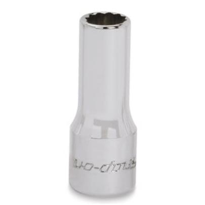 TMDS10 - Nasadka 1/4" 12-kątna, Semi-Deep, calowa, 5/16"